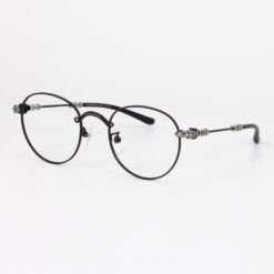 Gọng Kính Tròn Hợp Kim Nam Nữ Cao Cấp Chrome Hearts Bubba II