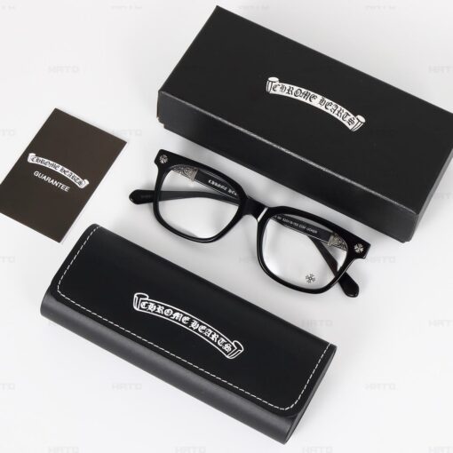Gọng Kính Chrome Hearts Cao Cấp Nam Nữ Acetate Cox Ucker Sơn Tùng M-TP Full Box - Ảnh 8