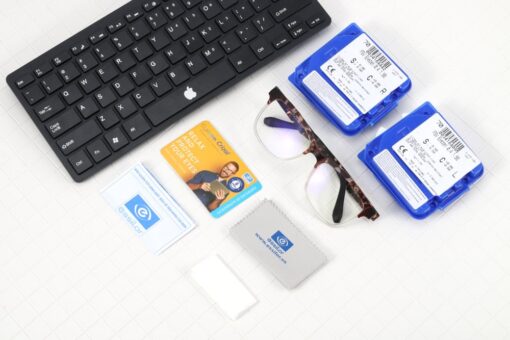 Tròng Kính Trong Suốt Essilor Eyezen Blue UV Capture Chống Ánh Sáng Xanh X3 - Ảnh 2
