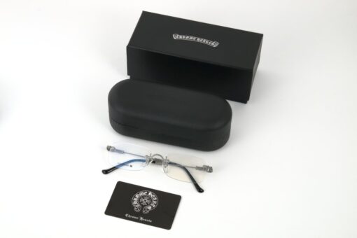 Gọng Kính Khoan Titanium Cao Cấp Chrome Hearts POLLS III - Ảnh 5