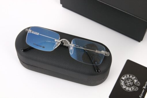 Gọng Kính Khoan Titanium Cao Cấp Chrome Hearts POLLS III - Ảnh 7