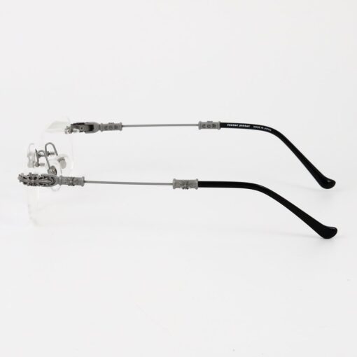 Gọng Kính Khoan Titanium Cao Cấp Chrome Hearts POLLS III - Ảnh 3