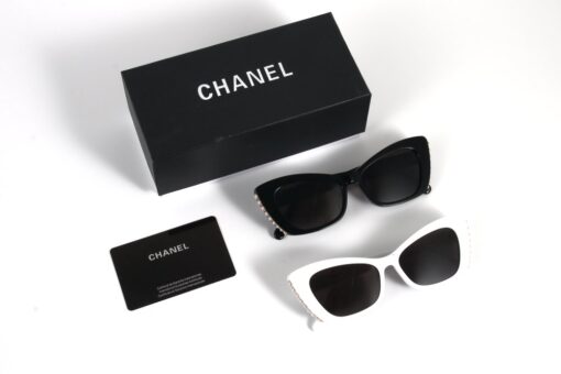 Kính Mát Mắt Mèo Cat Eye Cao Cấp Acetate CHANEL 9021 - Ảnh 5