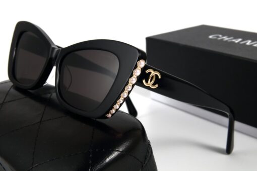 Kính Mát Mắt Mèo Cat Eye Cao Cấp Acetate CHANEL 9021 - Ảnh 11