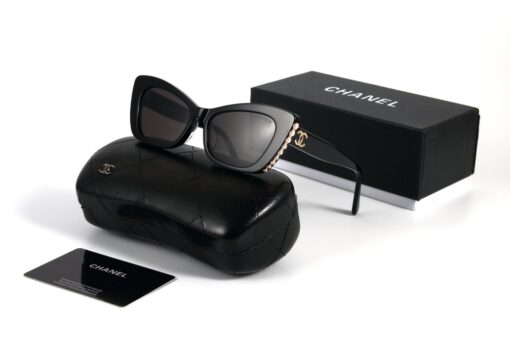 Kính Mát Mắt Mèo Cat Eye Cao Cấp Acetate CHANEL 9021 - Ảnh 3