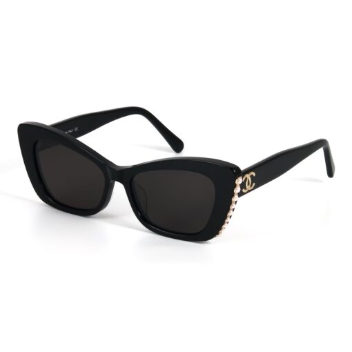 Kính Mát Mắt Mèo Cat Eye Cao Cấp Acetate CHANEL 9021 - Ảnh 1